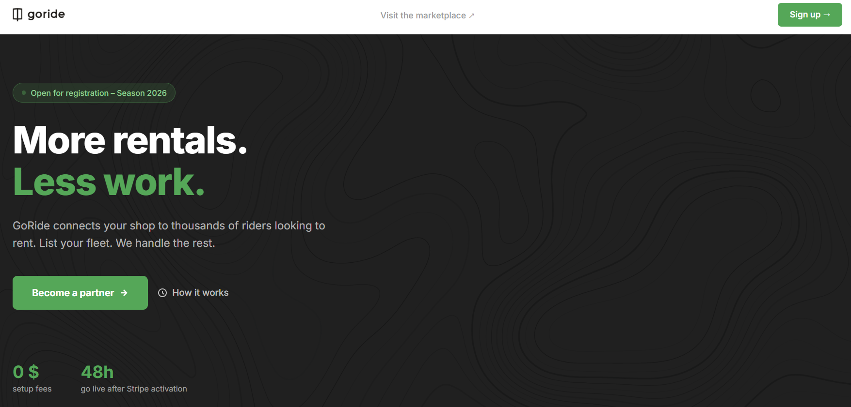 Create a GoRide Customer Account